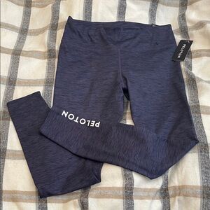 NWT Peloton x Nike Heather Blue-Purple Luxe Full Length/Long Leggings - Size L